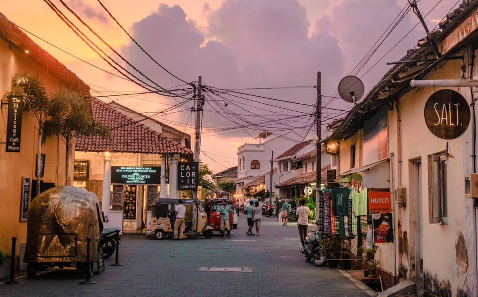 Sri Lanka's Colonial Jewel - Old Town of Galle and Its Fortifications